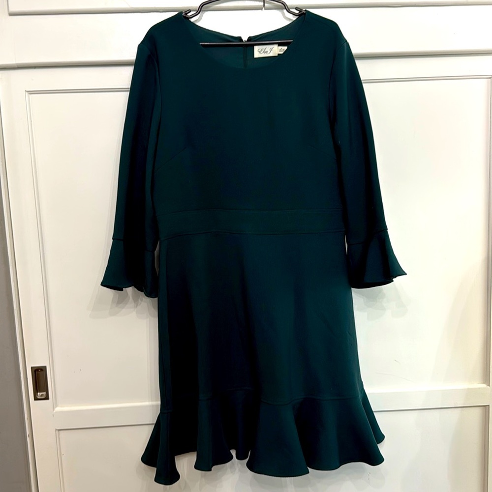 Eliza J ruffle dress